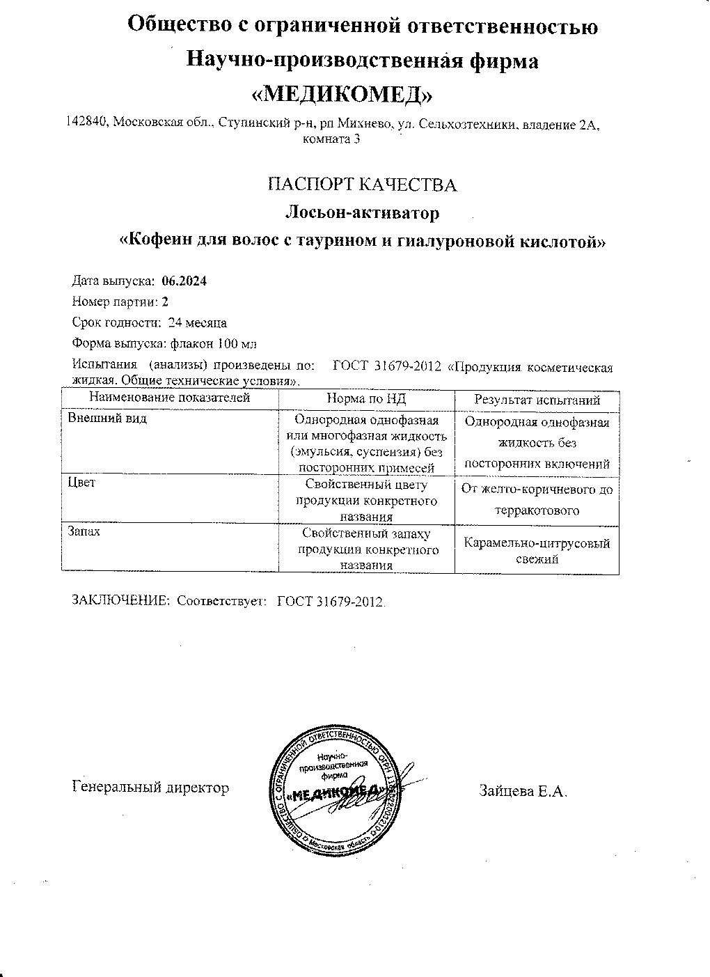 Паспорт №062024
